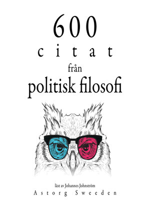 cover image of 600 citat från politisk filosofi